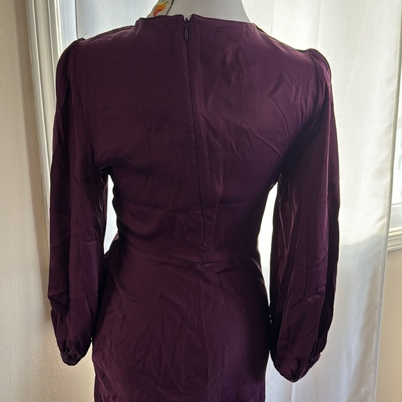 FARM RIO Front Circle Cut Out Midi Dress – PURPLE, XS, $315 - Picture 11 of 11